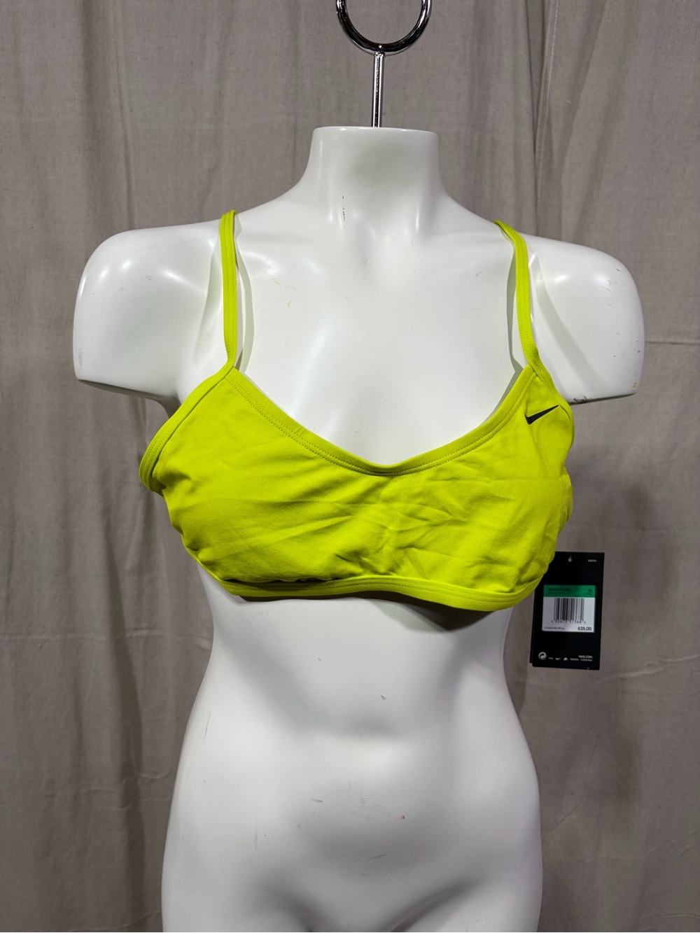 (NWT!) Nike HydraStrong Lime Bra